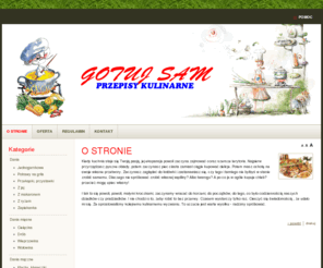 gotujsam.pl: Nam elementum - Gotuj SAM
Sed imperdiet placerat quam. Pellentesque ut ipsum. Nulla elementum, nisl in pellentesque condimentum, ligula nisi nonummy augue, sit amet ornare tellus libero sed risus