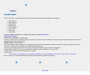 venditasedie.org: Vendita Sedie  - Sedie Tavoli
Vendita Sedie - Sedie e tavoli  una azienda specializzata nella vendita di sedie moderne, pieghevoli e di plastica.
