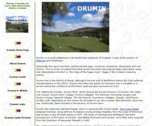 drumin.com: DRUMIN
Local information on Drumin Glenlivet Banffshire