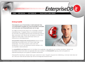 enterprisedb.it: EnterpriseDB | Home
Introductie EnterpriseDB en Nibble-IT