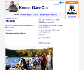 korpogaddcup.com: Korpo GäddCup
Korpo GäddCup