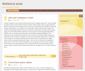wielkolud.net: Wielkolud pisze
