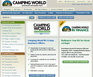 campingworldrvfinance.com: RVs Financing & RV Insurance - Camping World
We are the world's largest supplier of RV parts, Supplies and Accessories. We have RV Sales, RV Service, and RV Rentals at over 85 locations.