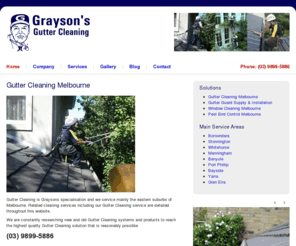 graysons.com.au: Gutter Cleaning and Gutter Guard by Grayson's Gutter Cleaning Melbourne
Gutter Cleaning is our main service. Grayson's Gutter Cleaning is located in Melbourne. Gutter Cleaning Professionals