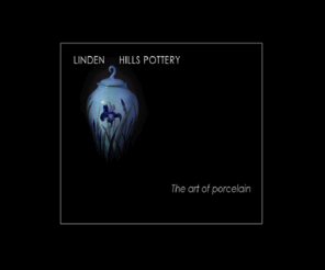 lindenhillspottery.com: LINDEN HILLS POTTERY
Featuring the art of Linden Hills Pottery located in Hudson, Wi.  Using Sumi-e techniques on porcelain, Linden Hills Pottery has created a wide pallete for floral and abstract painting on its wares.  Fired to cone 9, vivid and pastel colors cover 50 different shapes.  Cynthia Mosedale is the head of surface design and application.  William Kaufmann is master potter.