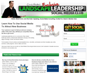 landscapeleadership.com: Marketing Landscape | Landscape Business Marketing | Landscape Marketing Ideas
Need help marketing landscape services?  Chris Heiler will teach you landscape business marketing strategies that work!  Get real world landscape marketing ideas from LandscapeLeadership.