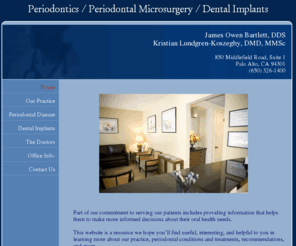 paloaltoperioimplants.com: Home
Periodontics and Dental Implants