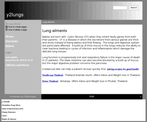 y2lungs.com: y2lungs - Lung ailments
Lung ailments