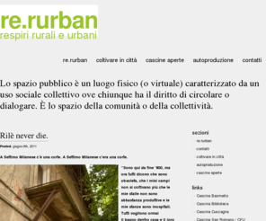 rerurban.it: re.rurban
