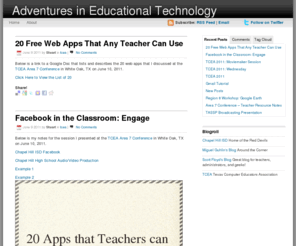 stuartburt.com: Adventures in Educational Technology
