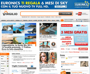 tinitfree.org: Virgilio
Virgilio.it, un mondo di contenuti e servizi: notizie, sport, video, mail, community, offerte Adsl e il motore di ricerca Virgilio!
