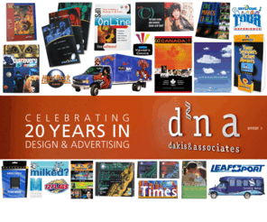 dakisdna.com: dna - celebrating 20 seasons of design
Celebrating 20 Seasons of Design