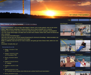 xn--rschchen-zza.com: Wir setzen Prerowitäten! - Bilder, Beach, Beachvolleyball, Regenbogencamp, Regenbogen, Ärsche
Wir setzen einmal im Jahr Prerowitäten :) - Bilder, Beach, Beachvolleyball, Regenbogencamp, Regenbogen