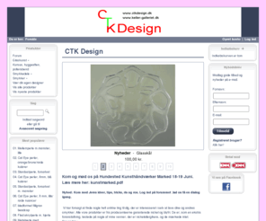 ctkdesign.dk: CTK Design » Forside
CTK Design, glaskunst, smykker og smykkedele