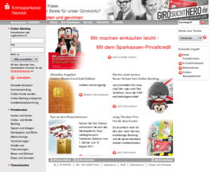 sparkasse-altmark.com: Internet-Filiale - Kreissparkasse Stendal
