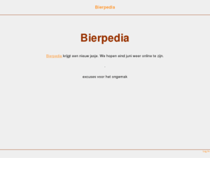 bierpedia.nl: Bierpedia » Maintenance Mode
En nog een WordPress site