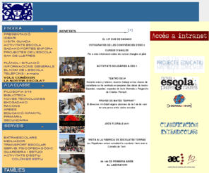 escolasadako.com: ESCOLA SADAKO
Plana web de l'escola Sadako de Barcelona.
Presenta les diferents activitats que s'hi realitzen  i  s'exposa el nostre projecte pedagògic
