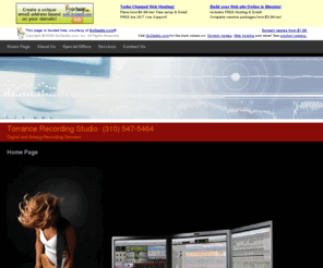 torrancerecordingstudio.com: Home Page
Torrance Recording Studio, 2618 Columbia Street, Torrance, CA  90503  310.547.5464