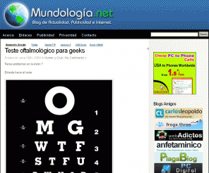 mundologia.net: Mundología
Blog de Actualidad e Internet