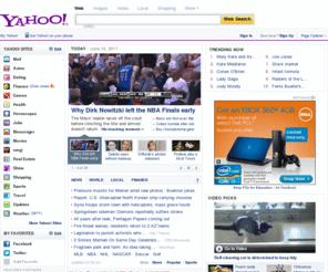 ntyahoo.com: Yahoo!
Welcome to Yahoo!, the world's most visited home page. Quickly find what you're searching for, get in touch with friends and stay in-the-know with the latest news and information.