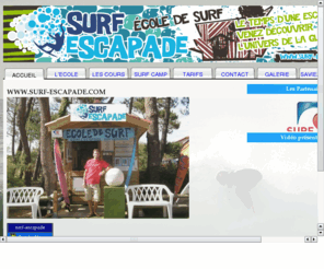 surf-escapade.com: surf-escapade
Ecole de surf  Tarnos