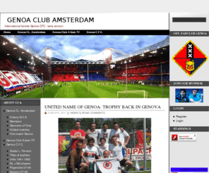 genoaclubamsterdam.com: Genoa Club Amsterdam
International fansite for CFC Genoa