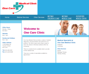 onecareclinic.com: One Care Medical Clinic
