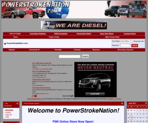 powerstrokenation.org: PowerStrokeNation.com
Powerstrokenation.com is the premier Ford diesel site on the net!