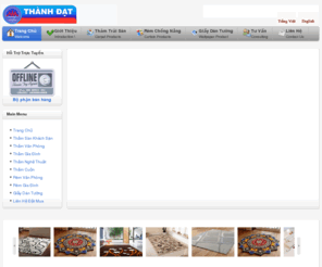 thanhdatcarpet.com: Thành Đạt Carpet - Thảm Trải Sàn - tham trai san - thamtraisan - tham khach san - tham van phong - tham nghe thuat - rem chong nang
Nội Thất Xây Dựng THÀNH ĐẠT - Chuyên cung cấp các loại thảm trải sàn - rèm chống nắng - giấy dán tường