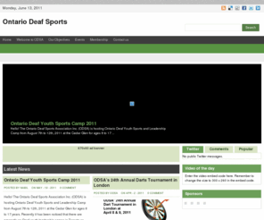 ontariodeafsports.on.ca: Ontario Deaf Sports
