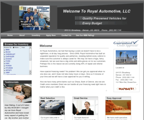 royalautomotives.com: 404 Not Found
