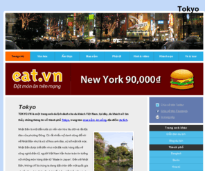 tokyo.vn: Tokyo | Tokyo
Thông tin chung về Tokyo, giới thiệu sơ lược về Nhật Bản và Tokyo, một trong những thành phố lớn nhất thế giới