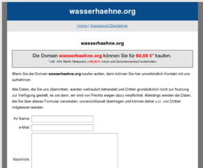 wasserhaehne.org: wasserhaehne.org - Wichtige Wasserhähne - Webseiten
