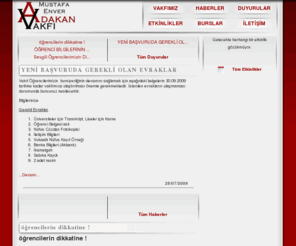 Meav Burs Basvurulari Basladi Egitimde Bugun