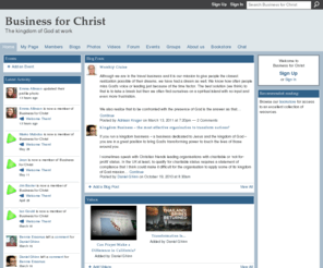 businessforchrist.org: Business for Christ - The kingdom of God at work
A global network of people God has called into the marketplace through business.