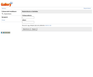 ferenczi.net: Galéria felhasználói adminisztráció
