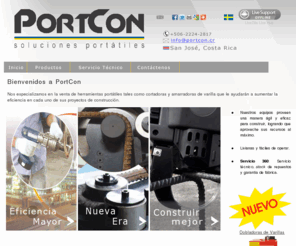 portcon.cr: PortCon - Soluciones Portátiles
Soluciones portátiles. Varillas y amarradoras