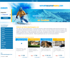 wintervakantiepagina.com: Skivakantie, winter- en Wintersport vakanties || WintervakantiePagina.com
Alle wintersport en wintervakantie aanbiedingen. Skivakantie's, snowboarden en meer. Wintersporters vinden het op Wintervakantiepagina.com