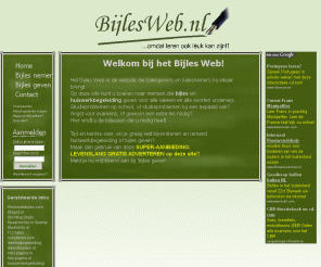 bijlesweb.nl: Bijles Web - Bijlessen en huiswerkbegeleiding in uw regio
Advertenties voor zoeken en geven van bijles en huiswerkbegeleiding voor bijlessen in basisonderwijs, voortgezet onderwijs, beroepsonderwijs en hobby.