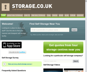 nationalstorage.co.uk: Storage - free, local self storage advice and quotes  | Storage.co.uk
Find a self storage facility near you, with cheapest quote finding and reviews for self storage across the UK.