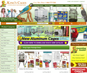 pluck-no-more.com: King's Cages - Avian and Pet Bird Cages, Supplies, Food, Toys, Perches, Aviaries, Pluck No More
Bird Cages - stainless steel and powder coated.  Veterinarian and AVian recommended. Bird food and supplies.