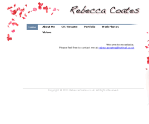 rebeccacoates.co.uk: R e b e c c a    C o a t e s
