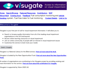 visugate.biz: Visugate - Access to information on visual impairment
