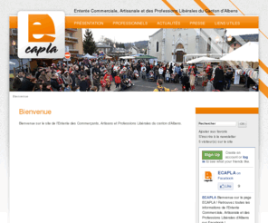 ecapla.org: Bienvenue - Entente Commerciale, Artisanale et des Professions Libérales du Canton d'Albens
Entente Commerciale, Artisanale et des Professions Libérales du Canton d'Albens