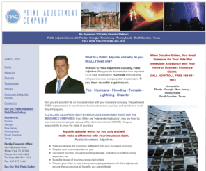 pdc-adjusters.com: PDC Public Adjusters
A public adjuster is on YOUR side when disaster strikes your home or business. We document your claim to your insurance company.