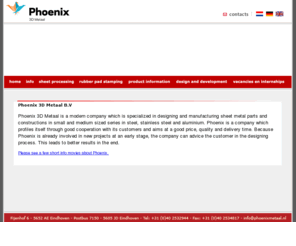 phoenixmetaal.com: Phoenix 3D Metaal
Phoenix 3D Metaal