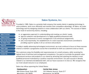 sabreseaport.com: Sabre Systems Seaport Contract
uvp_white1