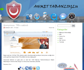 ahmettabanlioglu.net: ...:::Ahmet TABANLIOĞLU:::...
Ahmet TABANLIOĞLU Kişisel Web Sayfam