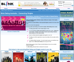 blinkdating.com.au: Speed Dating Brisbane, Melbourne, Perth, Sydney Speed