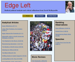 edgeleft.org: Home
Designed to arm the liberty-loving silent majority with intellectual ammunition 